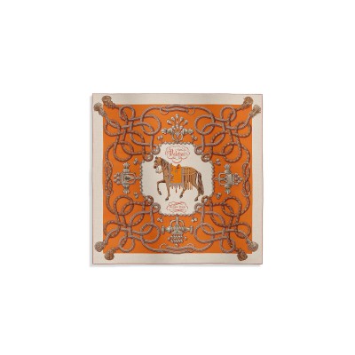 HERMÈS PALEFROI SHAWL 140 H241423S (136*135cm) HERMÈS PALEFROI SHAWL 140 H241423S (136*135cm)